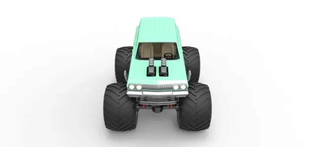 Vintage Monster Truck Scale 1:25 — Фото 8 из 21