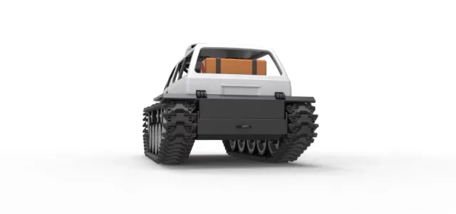 Vintage Monster tank Version 6 Scale 1:25 — Image 15 of 30
