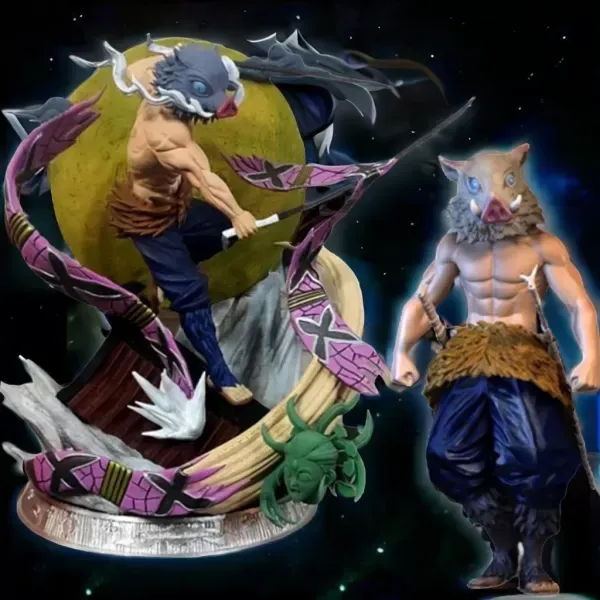Demon Slayer Inosuke and Tanjirou 3D Printing STL Combo Pack — Фото 6 из 7