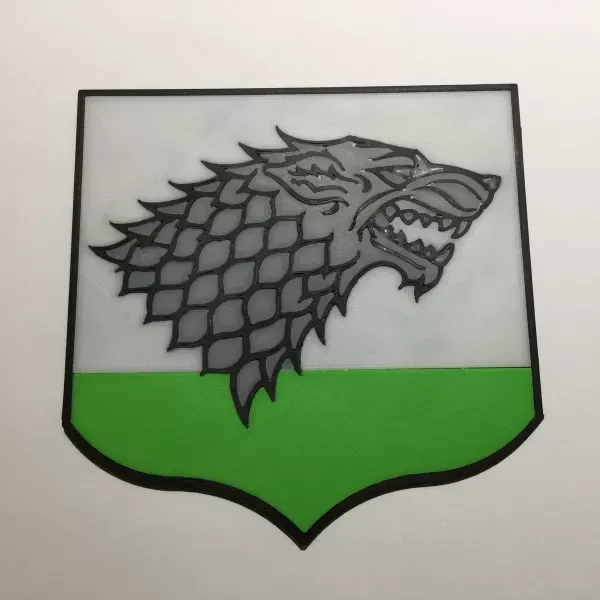Game of Thrones House Stark Sigil Coaster — Фото 2 из 5