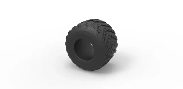 Diecast Monster Jam tire 12 Scale 1:25 — Фото 7 из 9