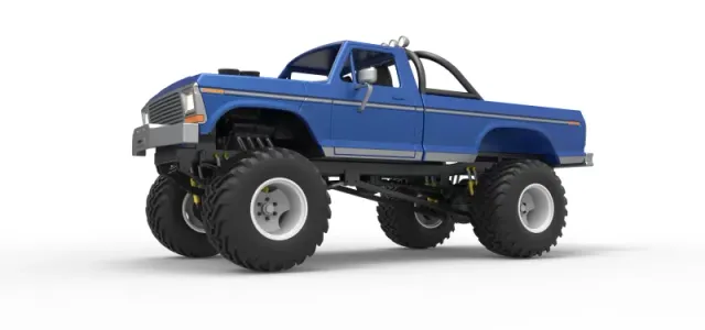 Diecast vintage Monster Truck Scale 1:25 — Фото 3 из 31