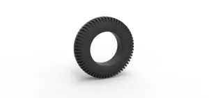 Diecast military tire 9 Scale 1:25