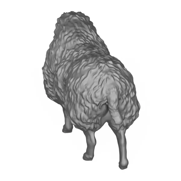 Standing Sheep 3D Print Model — Image 6 of 7