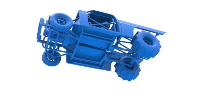 Diecast Dirt Dragster truck Scale 1:25 — Фото 14 из 31