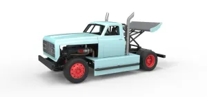 Big Rig Racing Semi truck Scale 1:25