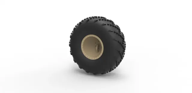 Diecast Offroad wheel 39 Scale 1 to 20 — Фото 7 из 7