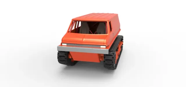 Vintage Monster tank Version 3 Scale 1:25 — Image 5 of 31