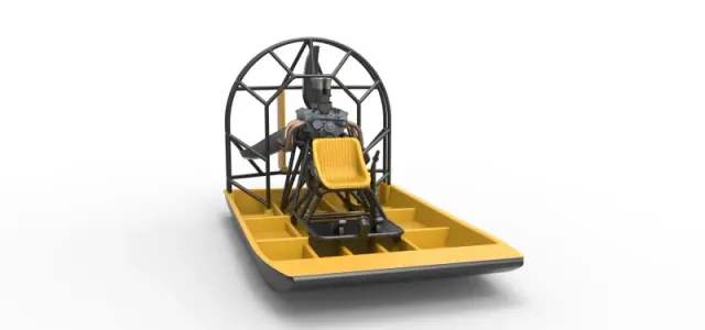 Drag racing Airboat Scale 1:25 — Image 23 of 31