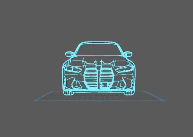 BMW - M3 G80 Wall Art