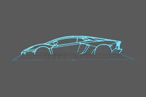 Lamborghini - Avantador Wall Art