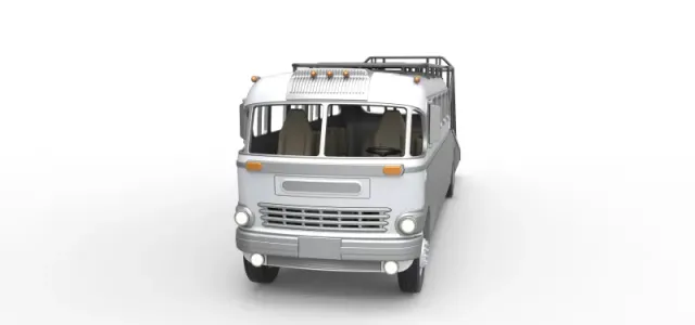 Vintage Transporter truck for Race car Version 8 Scale 1:25 — Фото 11 из 30