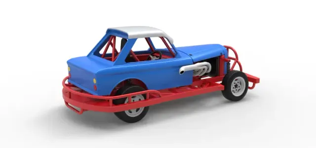 New Zealand Vintage Stock car Scale 1:25 — Фото 18 из 25
