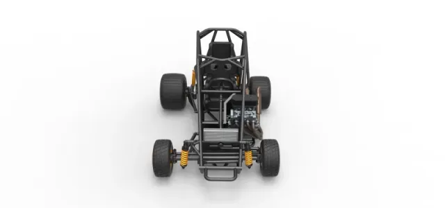 600 Micro sprint car Base Scale 1:25 — Image 8 of 31