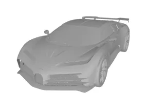 Mid-engined sports car produced by the French automaker Bugatti