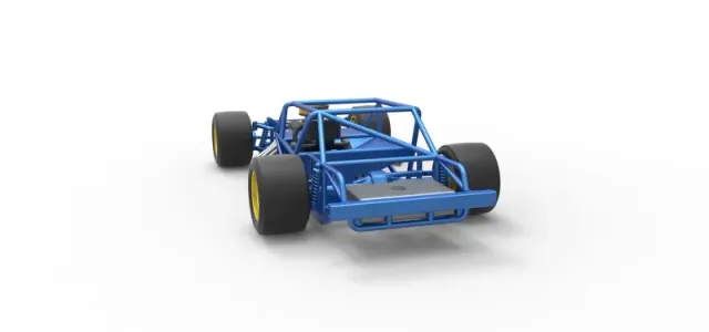 Vintage Asphalt Modified stock car Base Scale 1:25 — Image 14 of 29