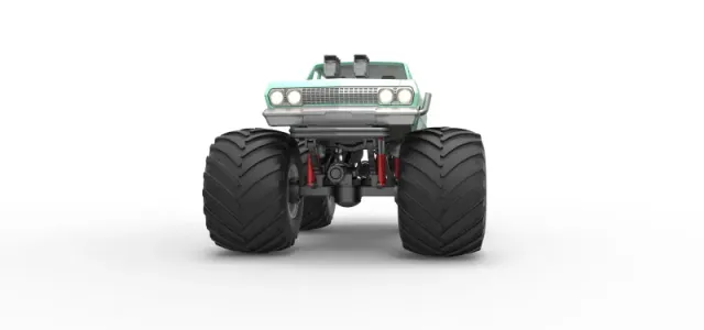 Vintage Monster Truck Scale 1:25 — Фото 6 из 21
