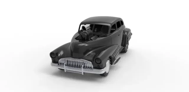 Diecast old school pulling truck 2wd with Car shell Scale 1:25 — Фото 3 из 31