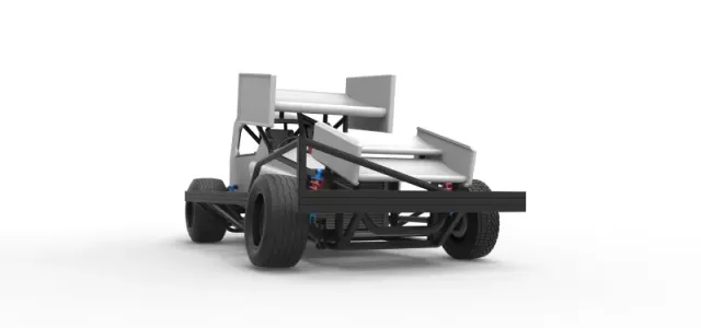BriSCA Formula 1 Stock Car for Asphalt Scale 1:25 — Фото 27 из 31