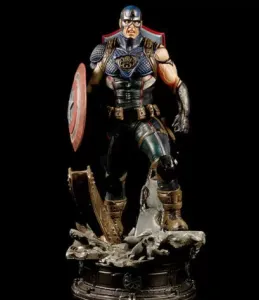 Captain America vs Hydra 3D STL File for 3D Printing