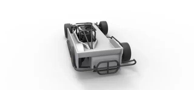 Small Block Supermodified race car Scale 1:25 — Image 14 of 31