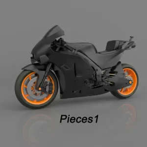 3D Printed Honda Repsol RC213V MotoGP Racing Bike 2021