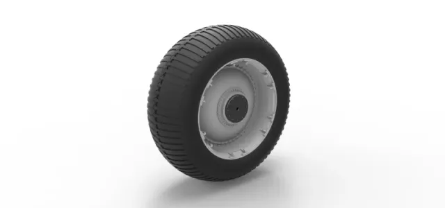 Diecast Wheel from vintage monster truck 1:25 — Фото 8 из 12