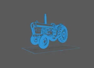 Tractor - David Brown Wall Art