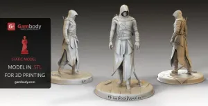 3Dprint Assassin Statue model stl