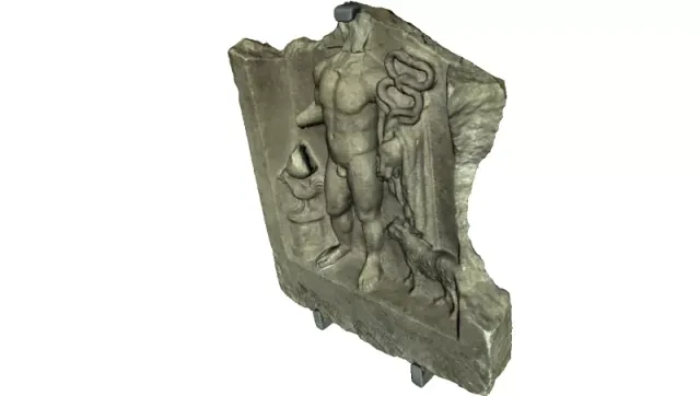 Votive Relief Dedicated to Hermes — Фото 2 из 3