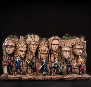 Mountain of Hokages 3D Print File