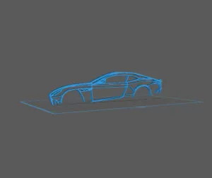Aston Martin - DBS Superleggera Wall Art