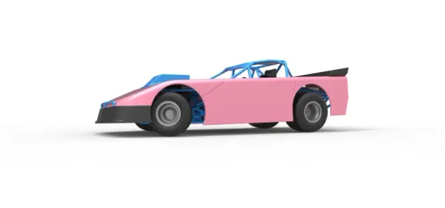 New Zealand Super Saloon race car while turning V2 Scale 1:25 — Фото 2 из 31