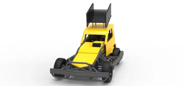 New Zealand Superstock car Version 5 Scale 1:25 — Фото 5 из 30