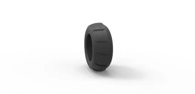Diecast dune buggy front tire 12 Scale 1:25 — Image 8 of 10