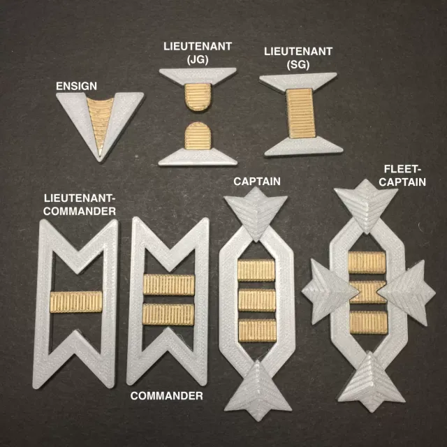 Star Trek 'The Wrath of Khan' era Starfleet Line-rank Insignia — Фото 9 из 9