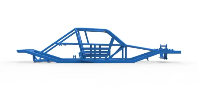 Frame of Vintage Asphalt Modified stock car Version 3 Scale 1:25 — Фото 16 из 20