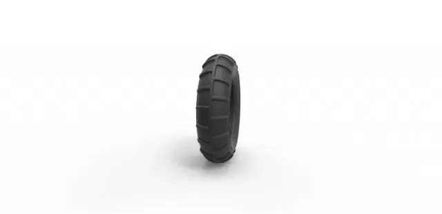 Diecast mud dragster front tire 2 Scale 1 to 10 — Фото 3 из 8