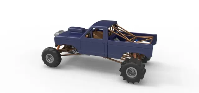 Mud dragster Version 2 Scale 1:25 — Фото 12 из 20