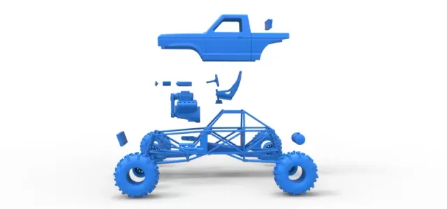 Mud dragster Version 4 Scale 1:25 — Фото 22 из 26