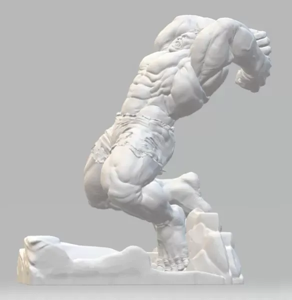 Hulk Smash STL 3D Print File — Фото 3 из 4