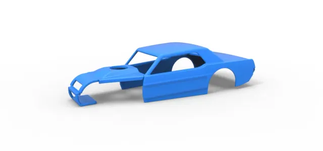 Shell of Vintage Asphalt Modified stock car V6 Scale 1:25 — Фото 22 из 22