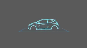 Peugeot - 208 GTI Wall Art