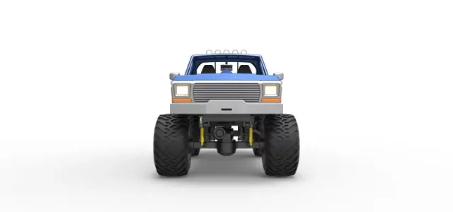Diecast vintage Monster Truck Scale 1:25 — Фото 6 из 31