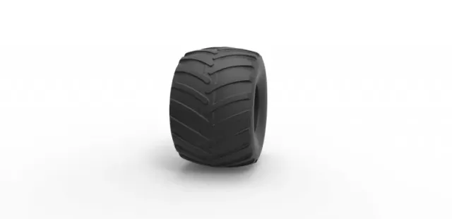 Diecast monster truck tire Scale 1 to 25 — Фото 3 из 9
