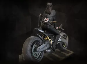 Gotham City Siren Motorcycle 3D Print Model
