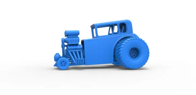 Diecast Mini Rod pulling tractor 5 Scale 1:25 — Image 13 of 31
