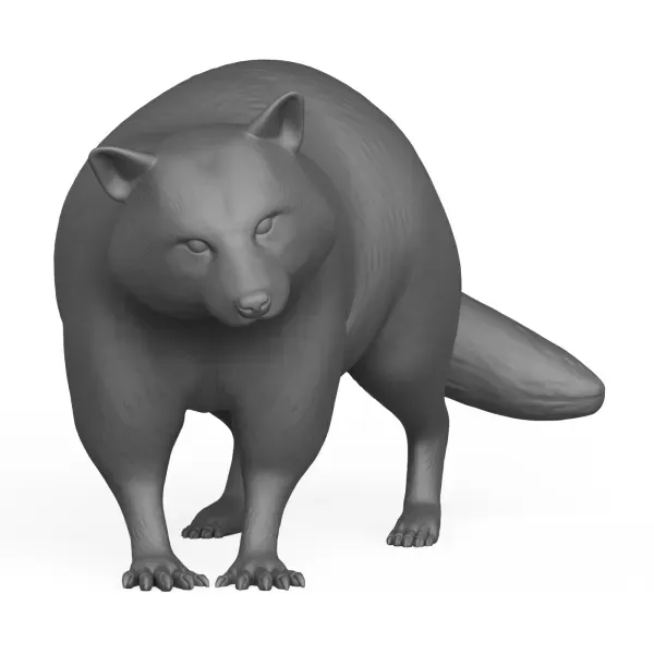 3D Printable Racoon Animal — Image 2 of 6