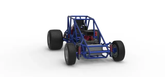 Dirt Silver Crown Car Base Scale 1:25 — Фото 26 из 30