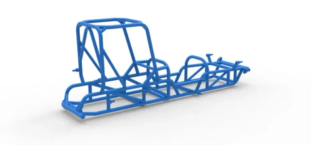 Frame of Dirt Silver Crown Champ car Version 2 Scale 1:25 — Image 12 of 17